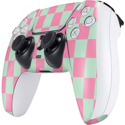 Watermelon Checkered PS5 Controller Skin